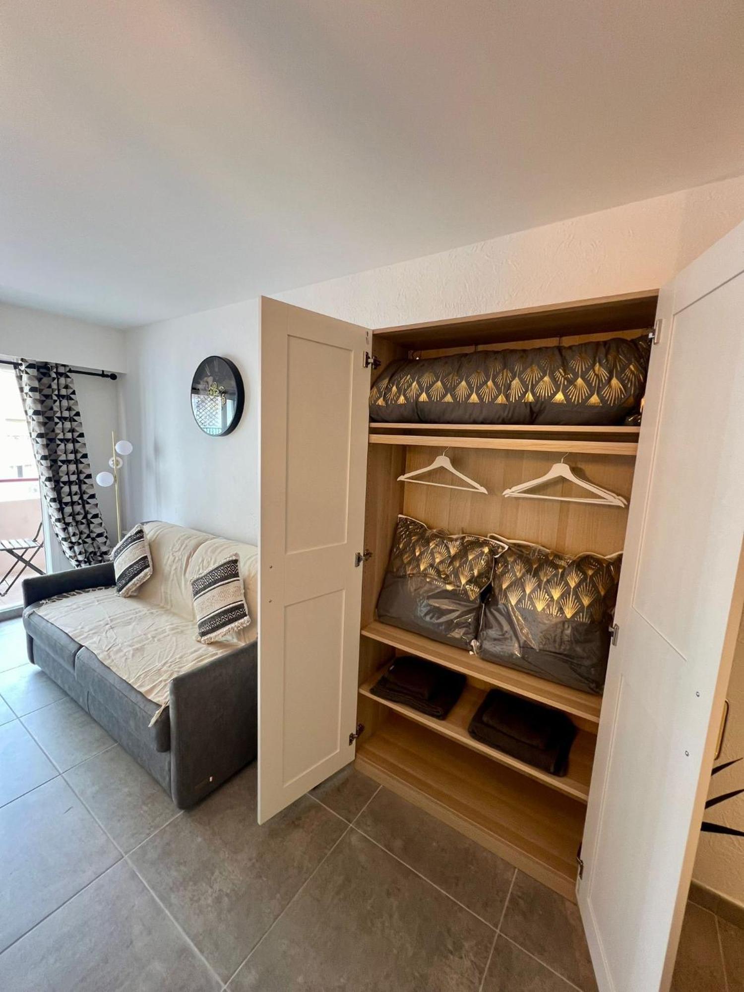 Studio Climatise, Cosy Et Calme Au Centre Ville Antibes Zewnętrze zdjęcie